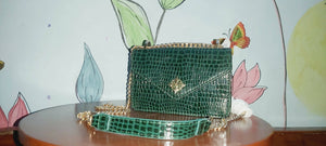 Green Formal Bag (Size: M ) | Women Bag | New