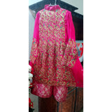 Stunning Jamawar Sharara | Women Locally Made Formals | Small | Preloved