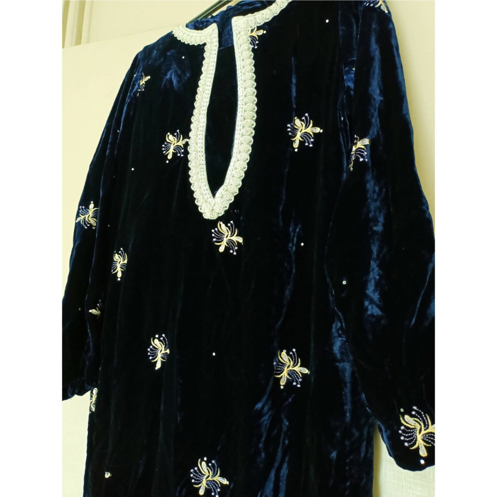 Embellished Velvet Suit | Women Locally Made Formals | Medium | New