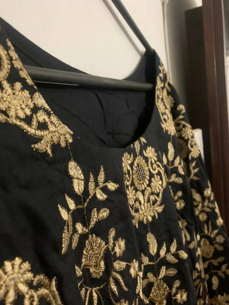 3 Piece Black Formal Dress (Size: L ) | Women Formals | Preloved