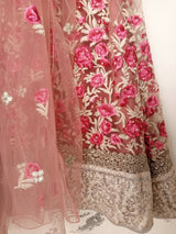 Fancy Tea Pink Frok | Women Locally Made Formals | Medium to Large | Worn Once