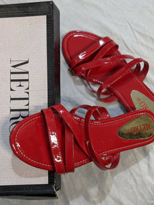 Metro | Red ladies sandals | Women Shoes | Size 11 | New