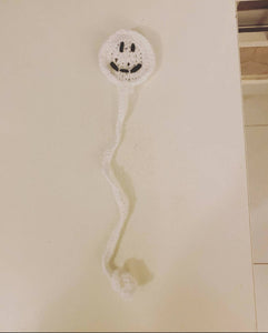 Crochet Smiley White Bookmark | Corporate Gifts | New