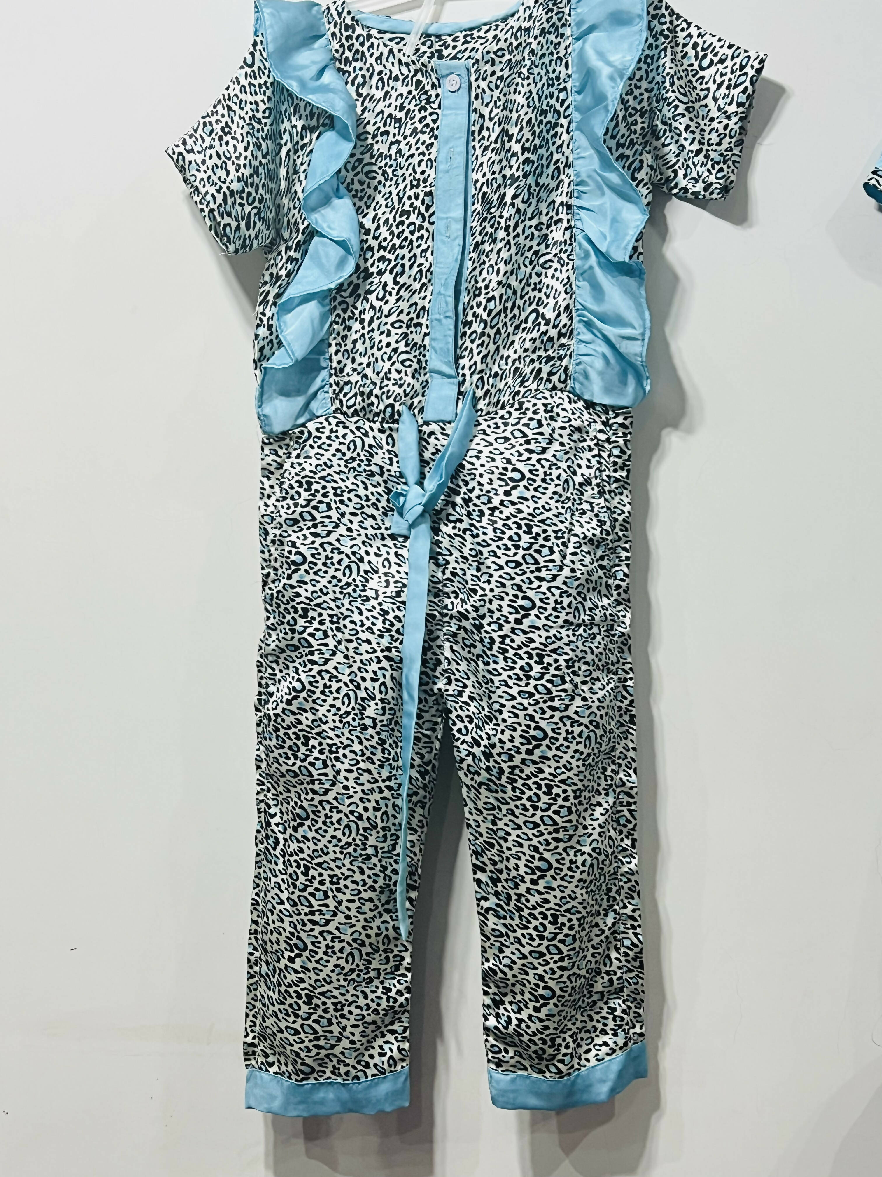 SOHA | Blue Black Designer Jumpsuits (3 & 5 years) | Girls Skirts & Dresses | Worn Once