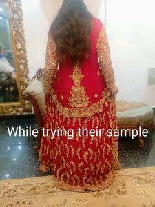 Arit Bridal Studio | Red Barat Lehanga | Women Bridals | Worn Once