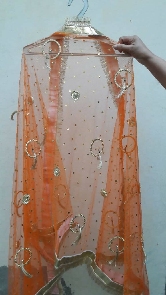 Girl raw silk three piece dress with free purse | Women Kurta | Worn Once