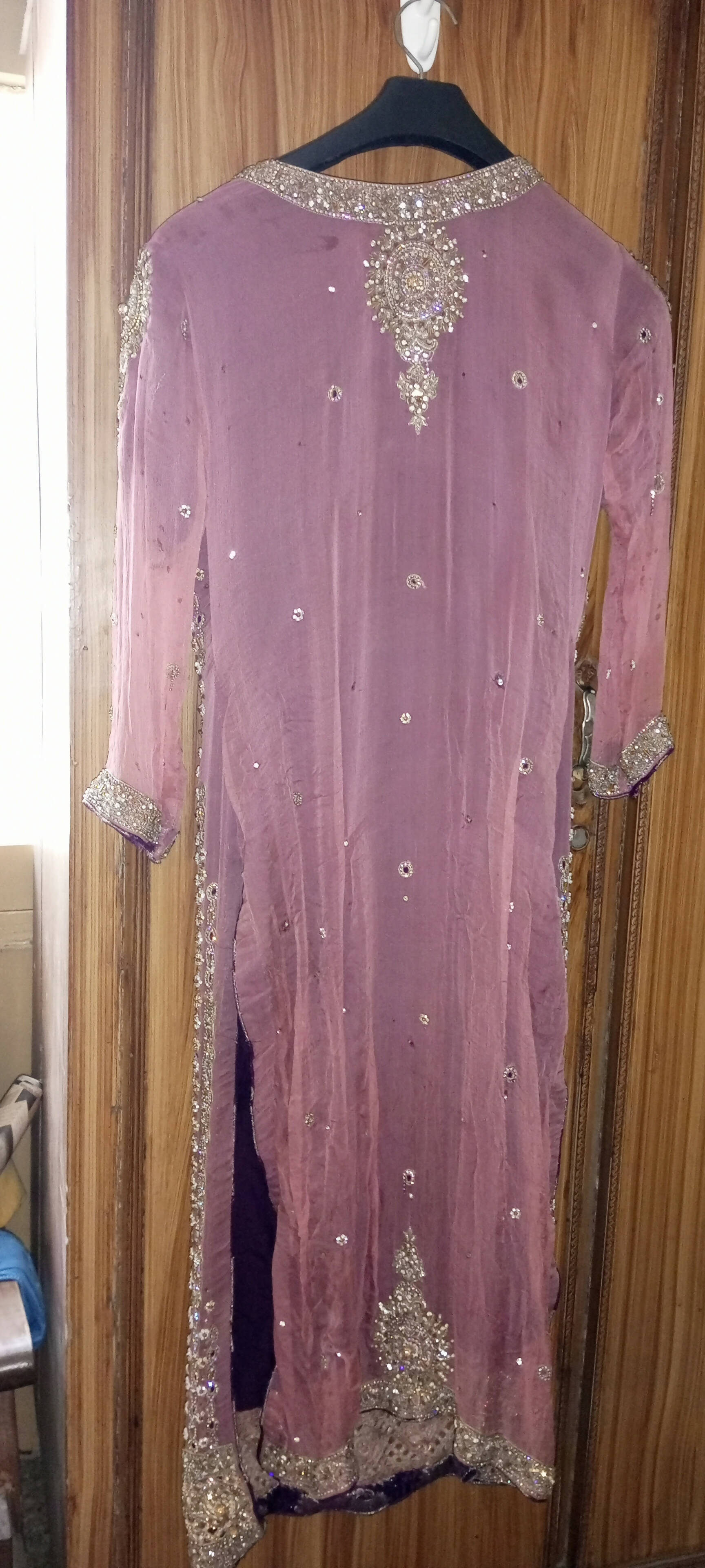 Fancy Embroidered Suit | Women Locally Made Formals | Large | Preloved