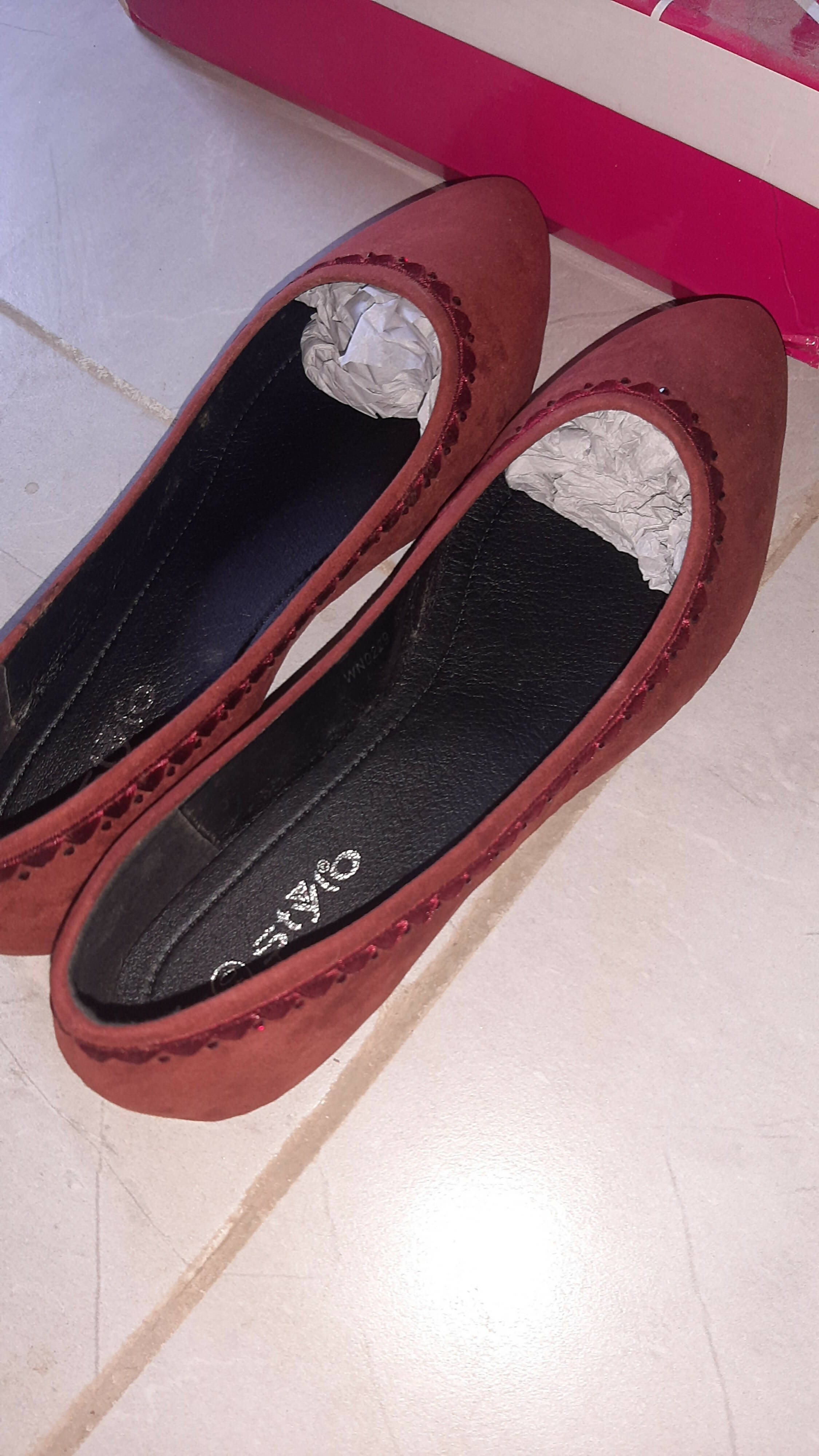 Stylo | Maroon Shoes | Women Shoes | Brand New