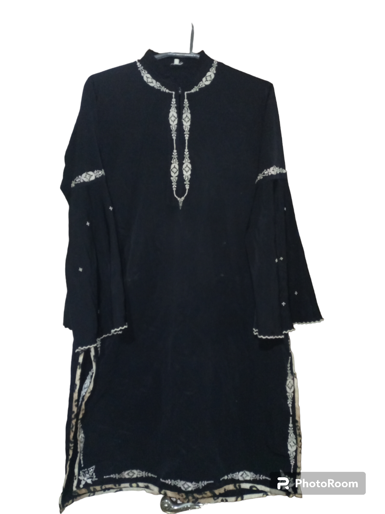 Embroidered Black Suit | Women Locally Made Formals | Medium | Worn Once