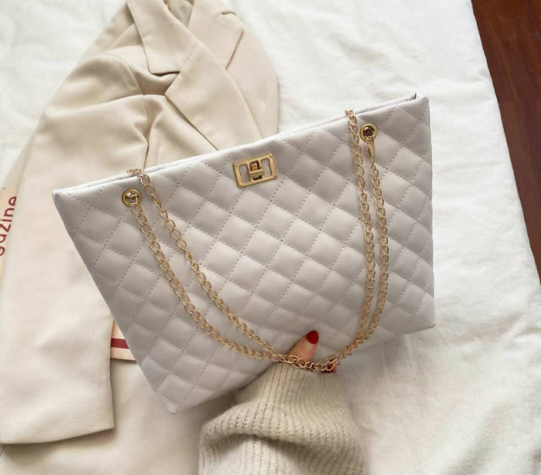 White quilted handbag | Women Bags | New