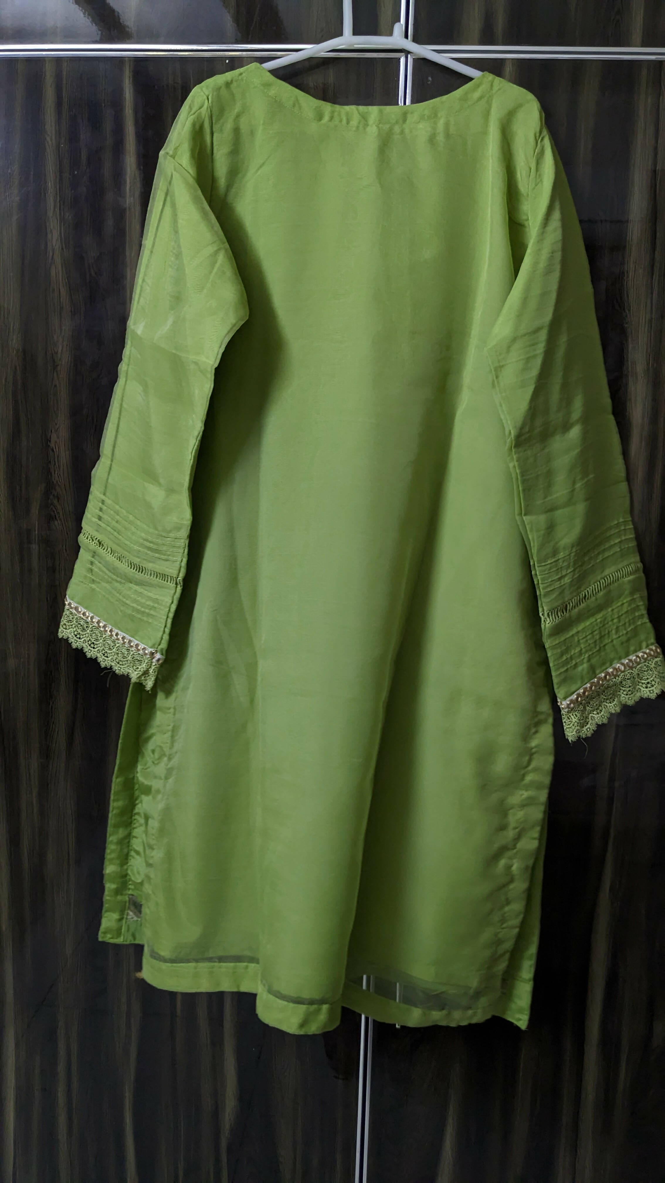 Junaid Jamshed | Green Suit | Women Branded Formals | Large | New