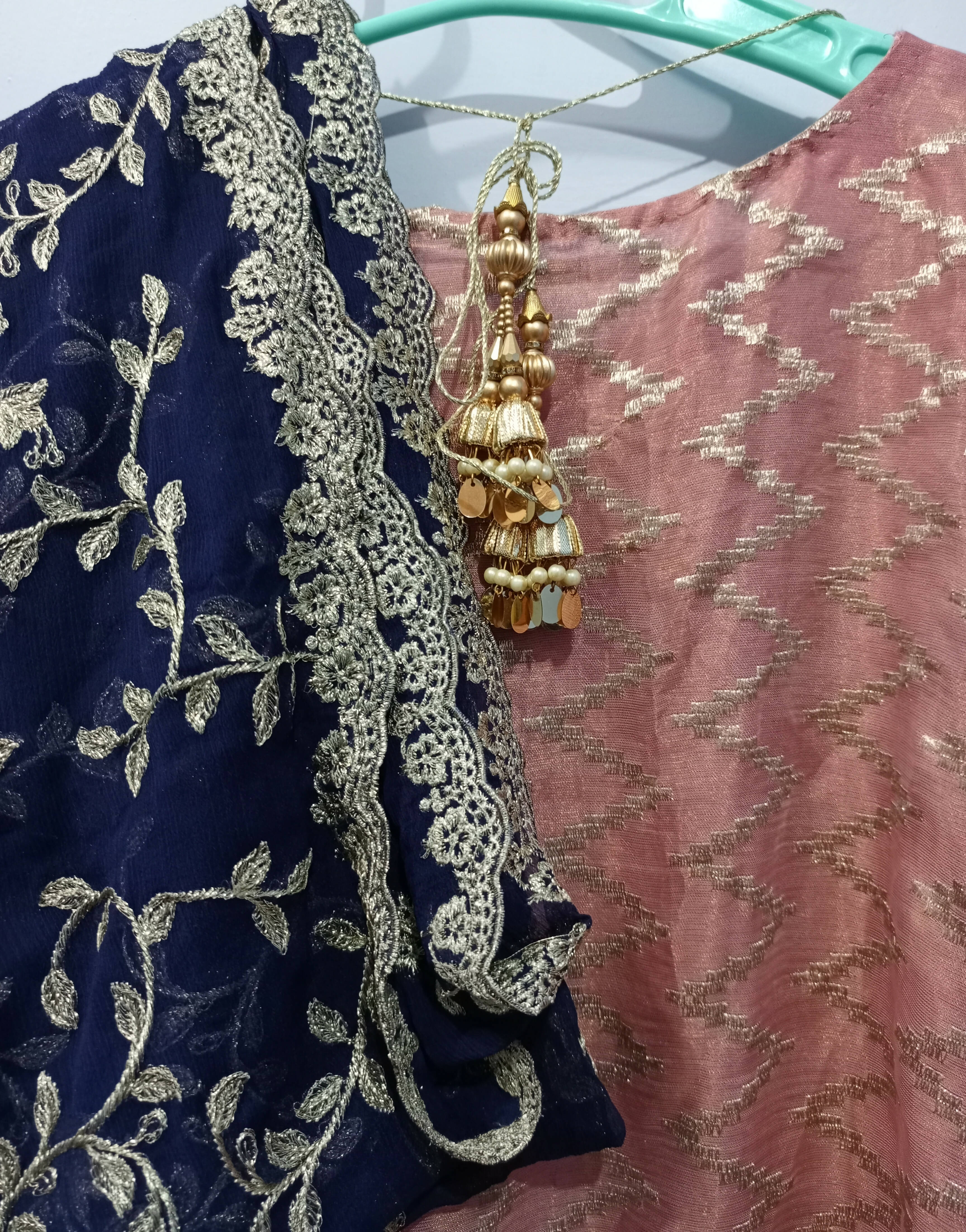 Heavy Embroidered Suit | Women Locally Made Formals | Large | Worn Once