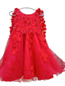 fancy frock (Size: Suitable for 5 years Girls ) | Girls Skirt & Dresses | Worn Once