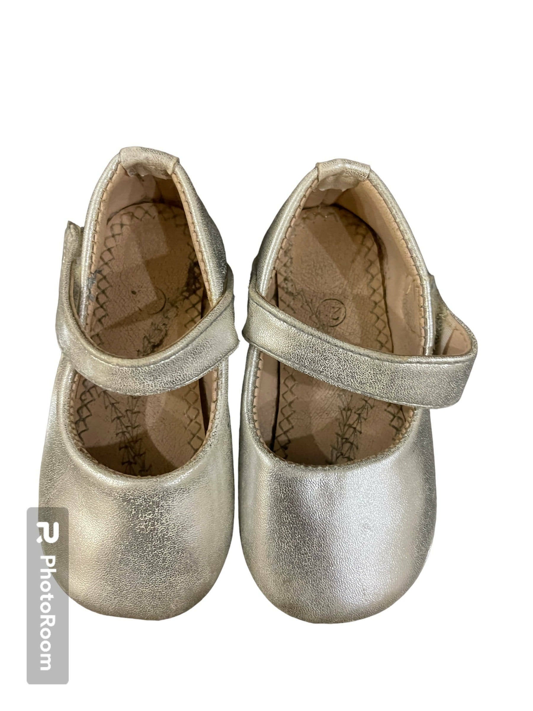 Silver Sandals for Girls | Kids Shoes | Size 1 yr | Preloved