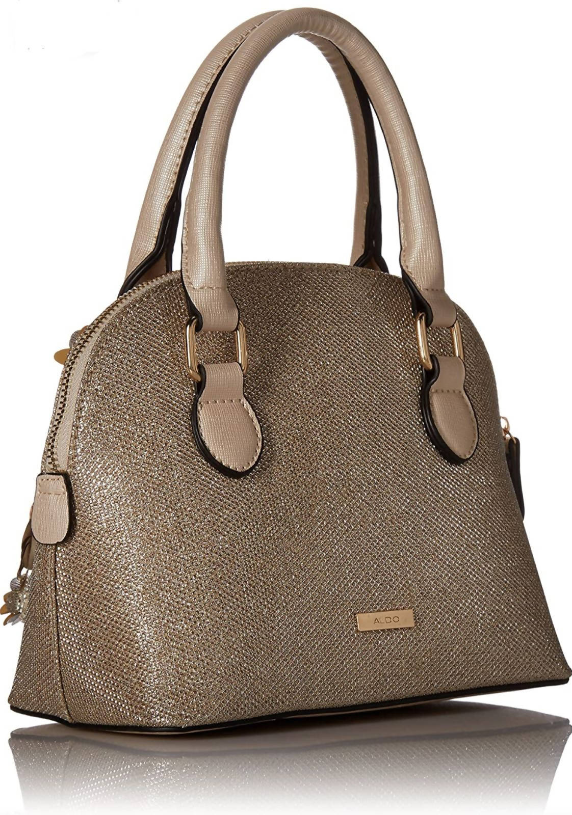 ALDO Women's Barland Dome Bag, Champagne: Handbags