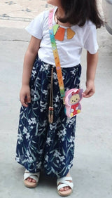 2 Piece White and Blue Dress | Kids | Girls Skirts & Dresses | 5 Yrs | Preloved