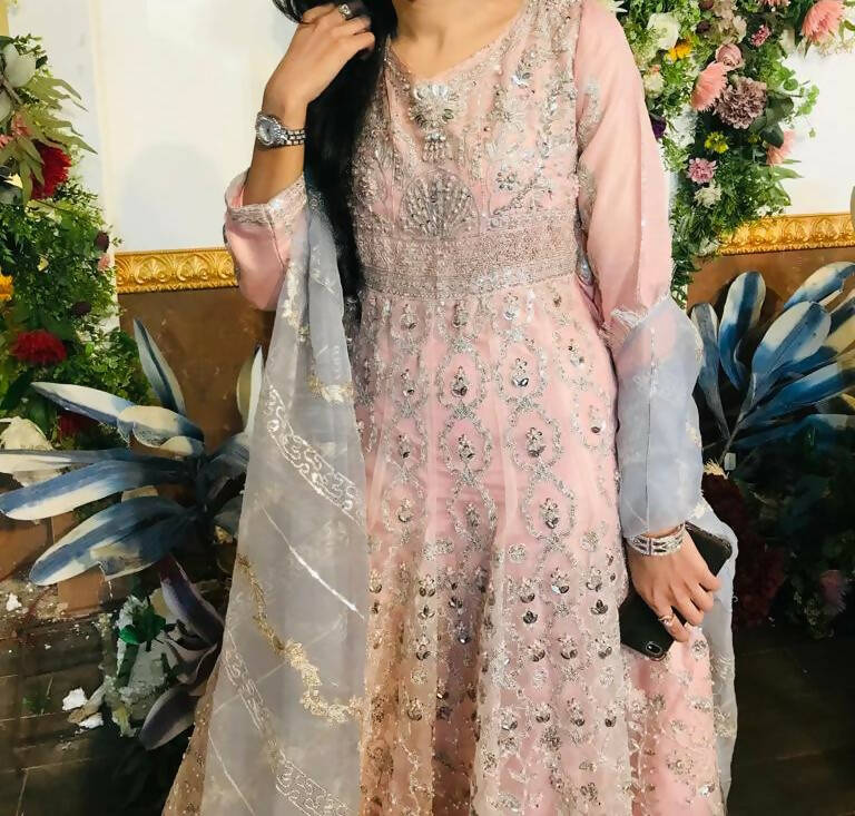 Stylish Pink maxi | Women Bridals | X Large | Worn Once