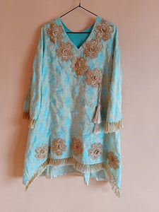 Beautiful Frok Style Shirt | Women Froks & Maxis | Small | Preloved