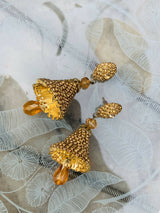 Golden Jhumkas | Women Jewelry | New
