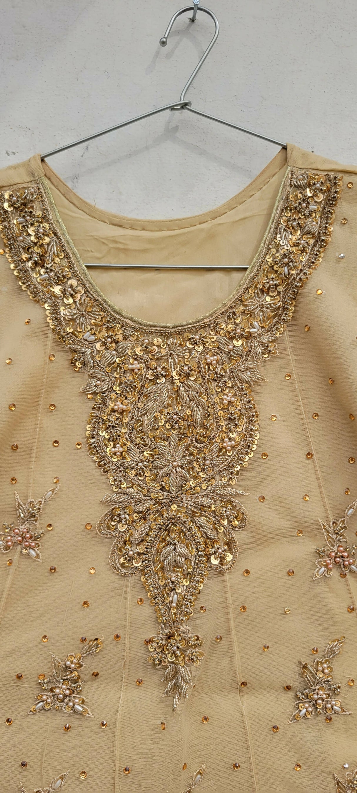 Heavy Maxi with Masoori Lehnga | Women Locally Made Formals | Small | Worn Once