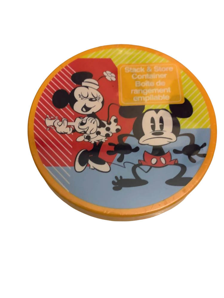 Disney | Mickey Mouse Snack & Store Container | Home & Decor | Brand New
