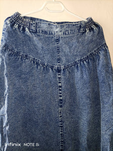 Jeans skirt for girls (Size: M ) | Girls Skirt & Dresses | Worn Once