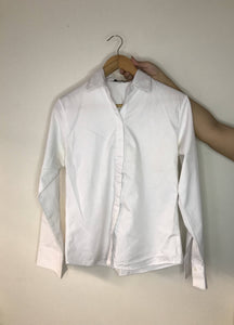 Ing-Ing | Plain White Shirt | Women Tops & Shirts | Worn Once
