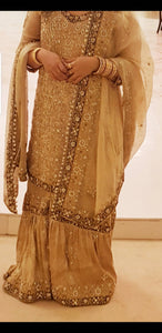 Gold Bridal Suit| Women Bridals | Worn Once