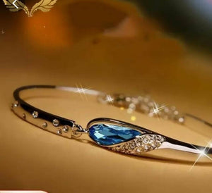 Silver Bracelet Charm Cuff | Women Jewellery | Size: 2 | New