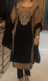 Beautiful Black Formal Suit | Women Locally Made Formals | Small | Worn Once