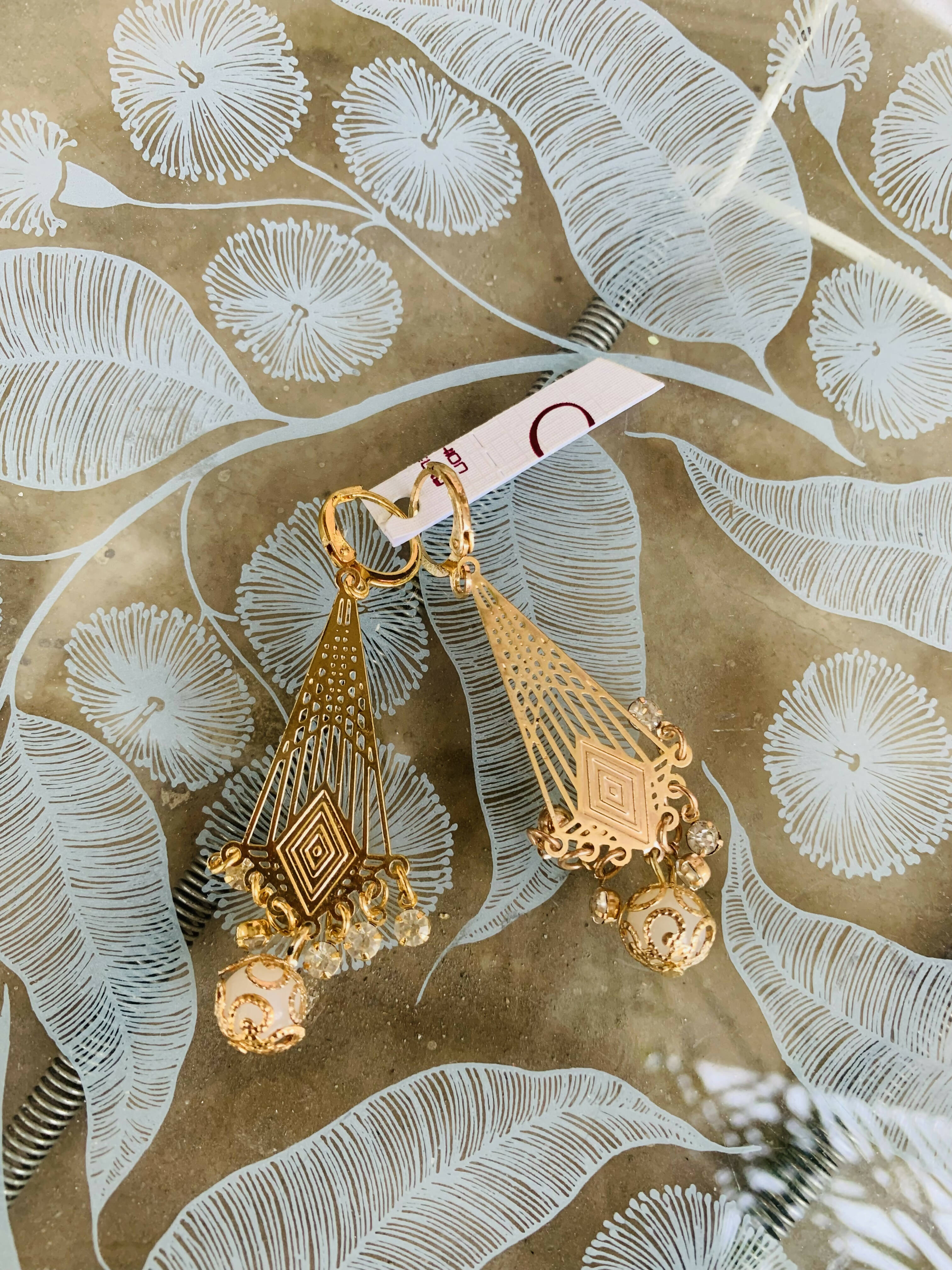 Golden Earrings | Women Jewellery | New