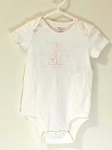 Ralph Lauren | White Onesie 6 months | Kids Bodysuits & Onesie | Preloved