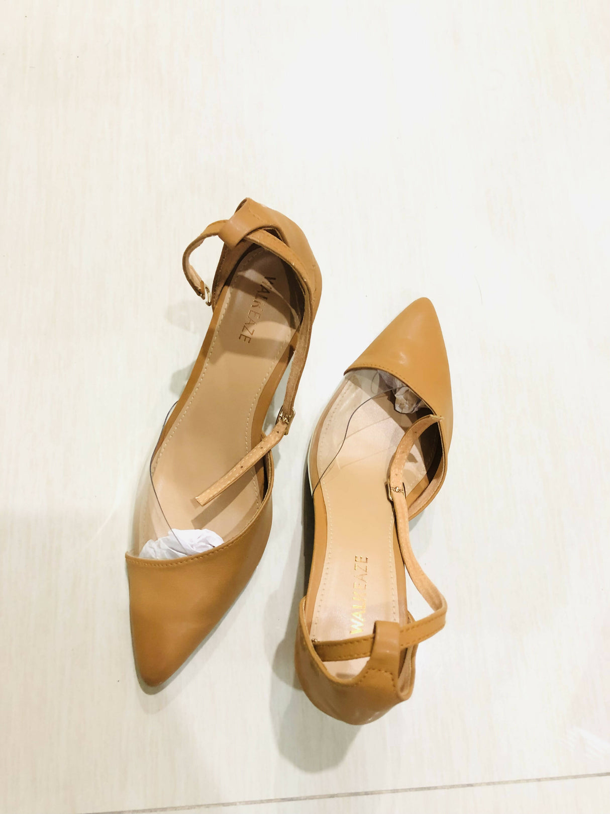Heels| Light Brown fancy Heels (Size: 39) | Women Shoes | New