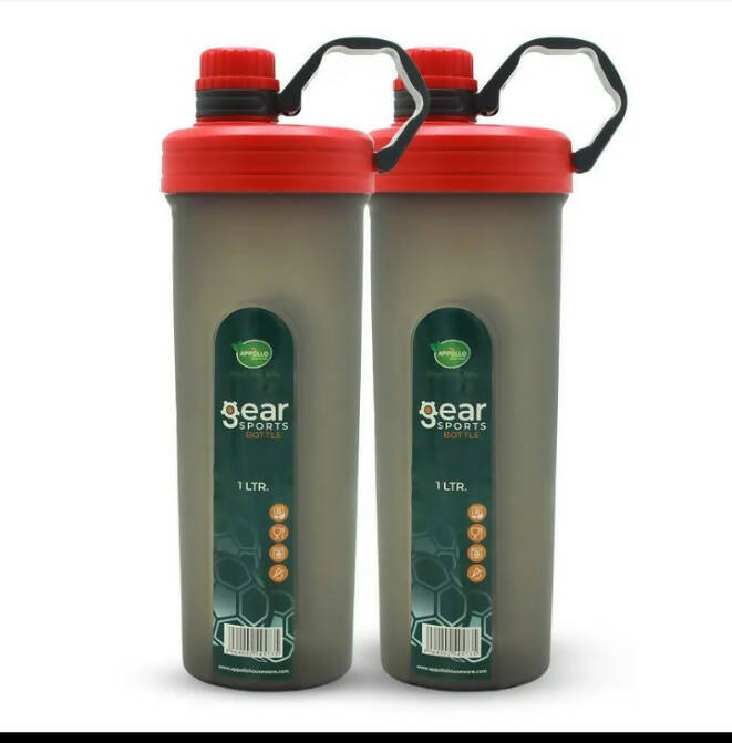 Apollo | Sports Pack of 2 Water Bottle | Men Accessories | Brand New with Tags