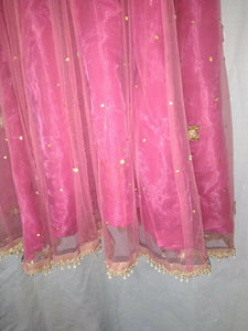 Pink Embroidered Maxis | Women Froks & Maxis | Medium | Preloved