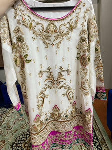 Gharara shirt & dupatta (Size: L )| Women Formals | New