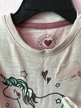 Minnie minors | Unicorn shirt | Baby Tops & Shirts | Size: 0-4 months | Preloved