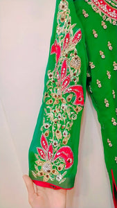 Green formal Suit | Women Locally Made Formals | Medium | Worn Once