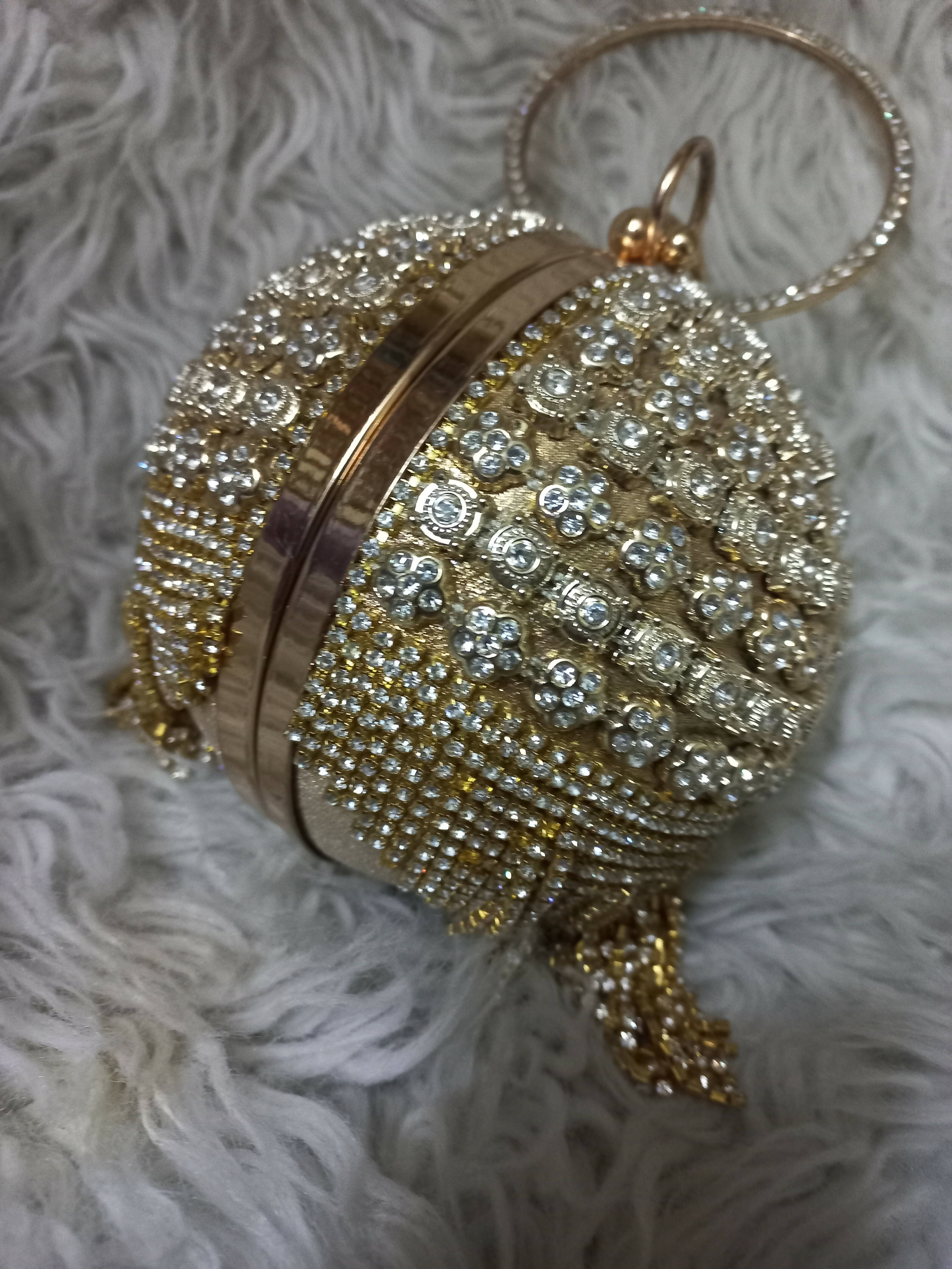 Fancy Bridal Clutch (Size: M )| Women Bags | Women Bags | New