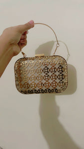 Golden Clutch Bag (Size: SM) | Women Bags | New