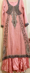 Frock with gown | Size: M ) | Women Frocks & maxis | Worn Once