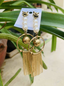 Golden Beautiful Earrings | Women Jewellery | New