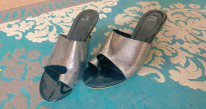 Nishat | Silver Sandals | Women Shoes | Worn Once