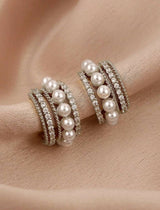 SHEIN | stud tops pearl earrings | Women Jewelry | Brand New