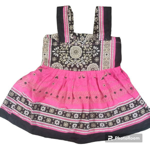 Pink Lawn Frock (Size: 2 to 5 months) | Baby Outfit Sets | New