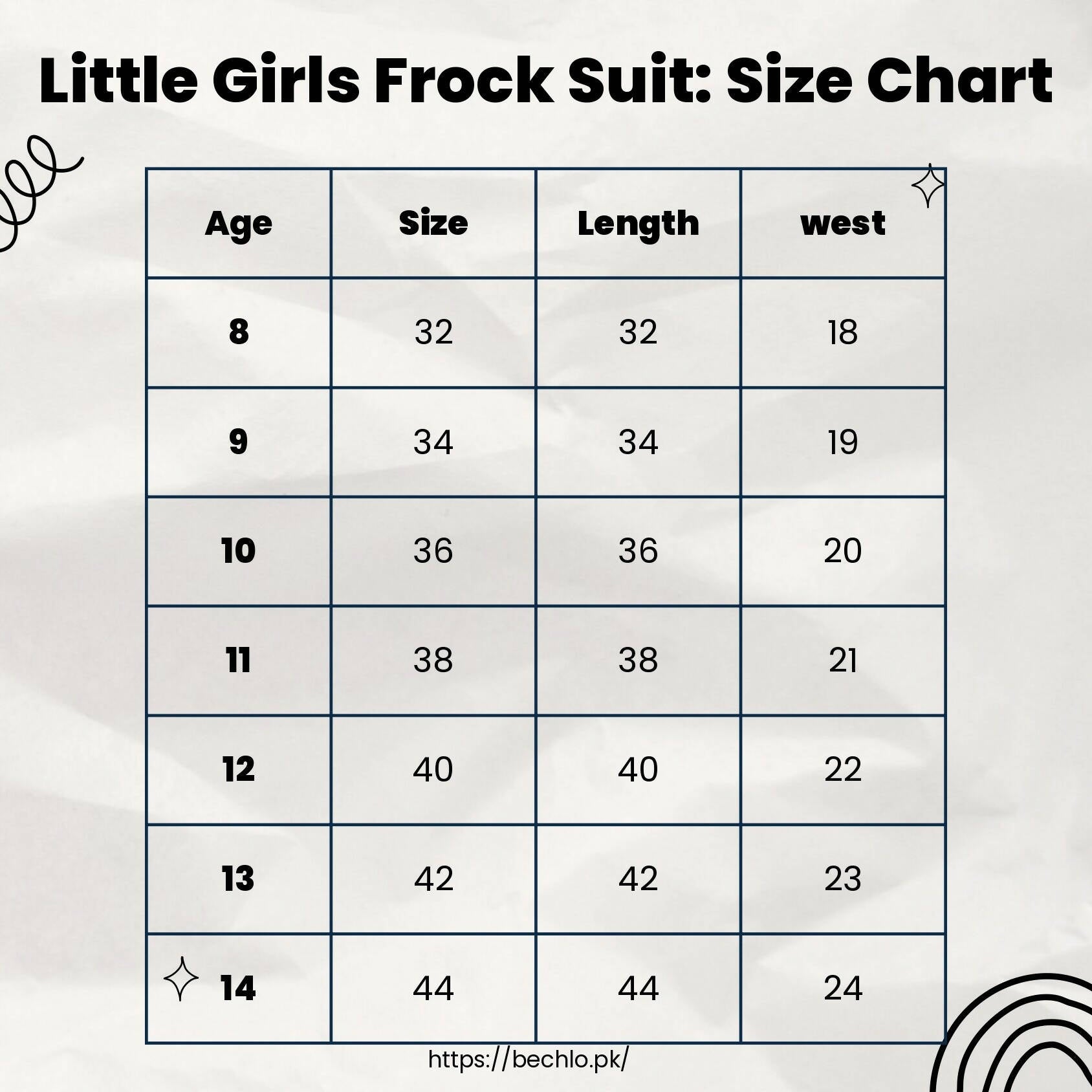 Beige Frock Suit (2-14 year) | Girls Shalwar Kameez | Brand New