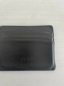 Mont Blanc | Black Wallet (Size: S )| Men Wallet | Preloved