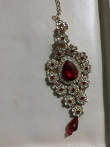 Nine West Bridal jewelry set red and white | Women Jewelry | Worn Once