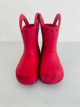 Crocs Red Rainboots | Boys or Girls Shoes | Size: c9 | Preloved