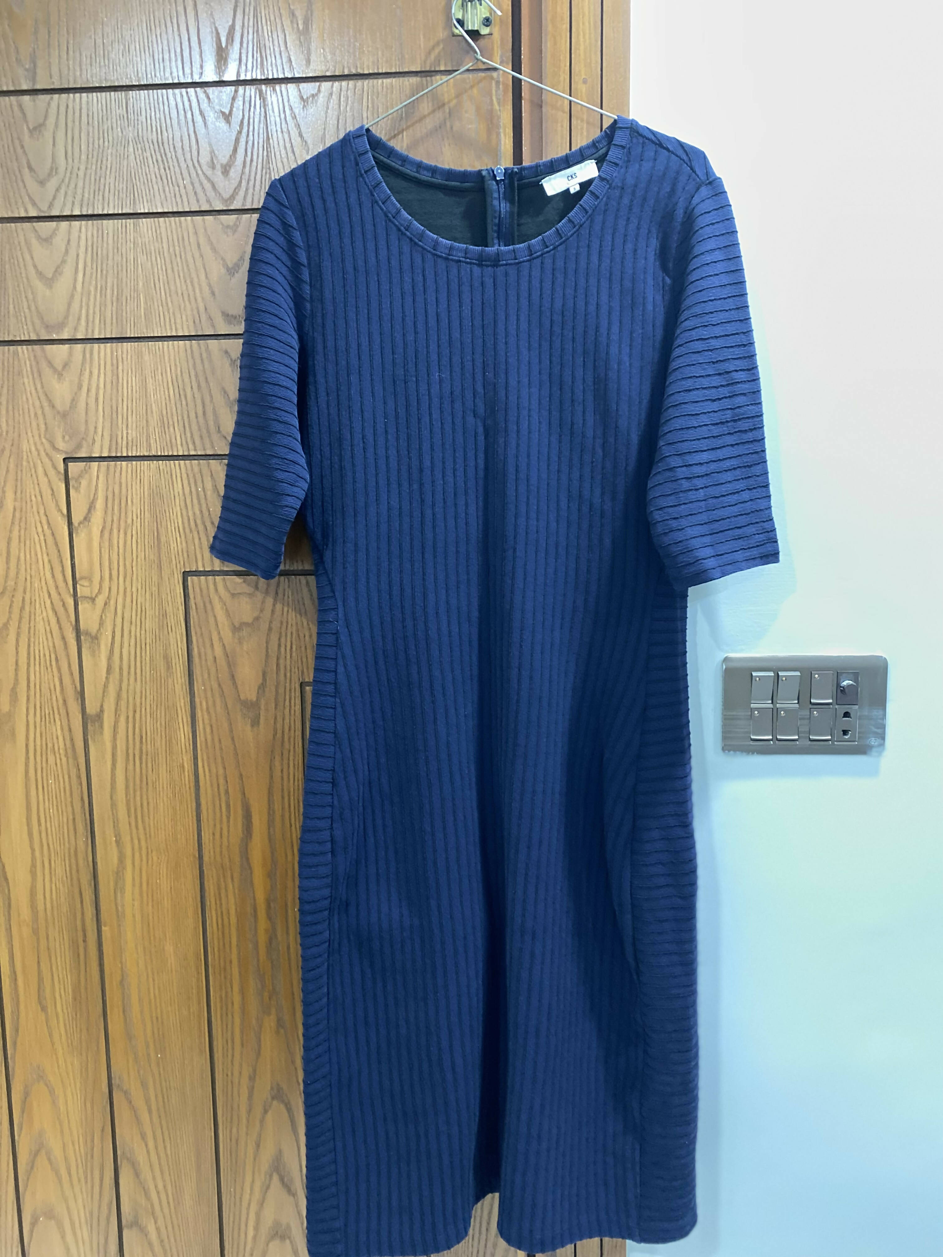 Blue bodycon dress (Size: S ) | women Tops & Shirts | Preloved